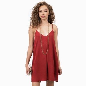 Burgundy feeling cami dress